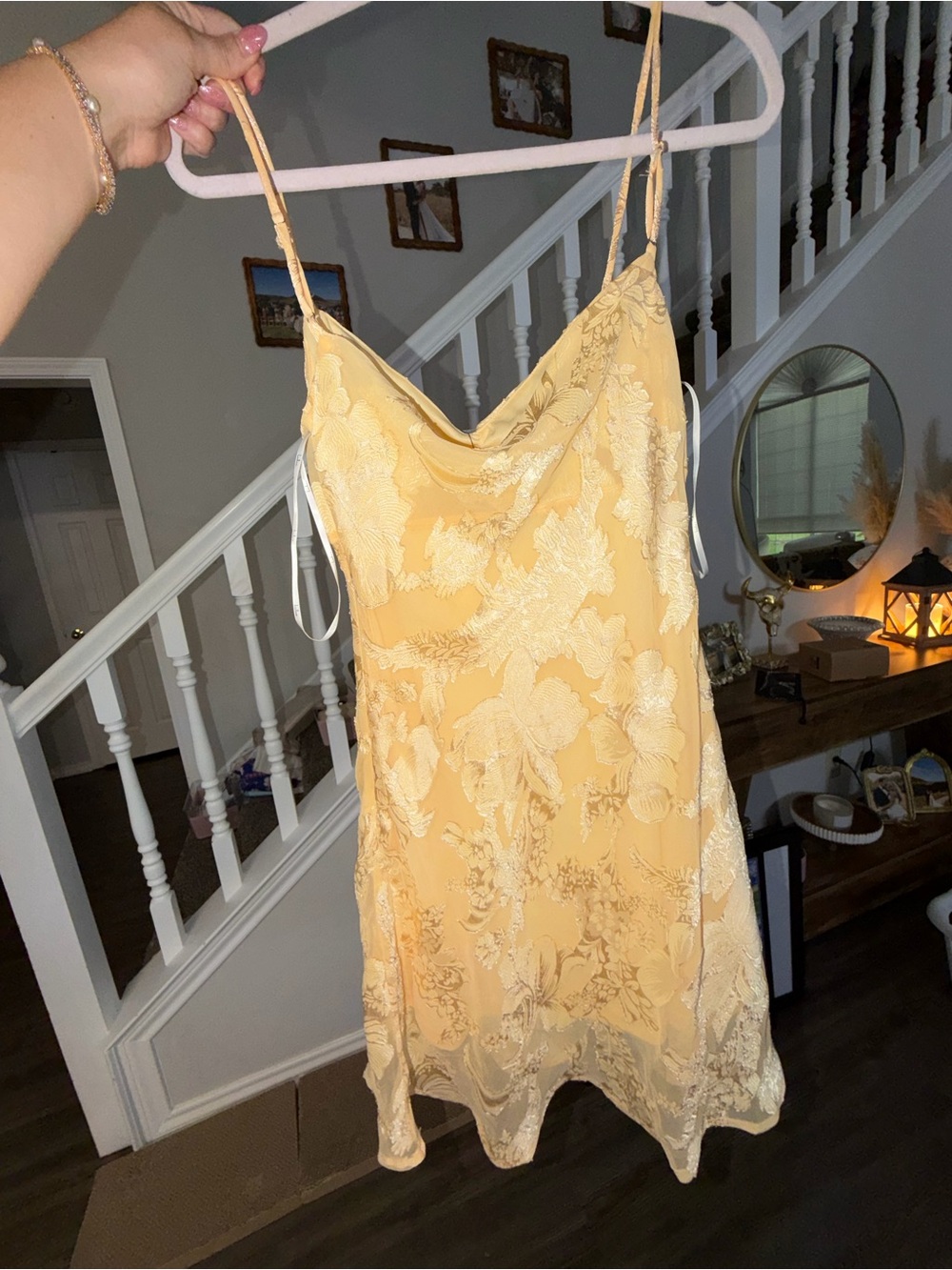 NWT Lulus Mini Dress with Scarf